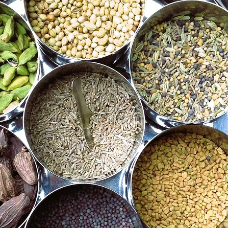 Exploring rich flavors through traditional Indian spice blending