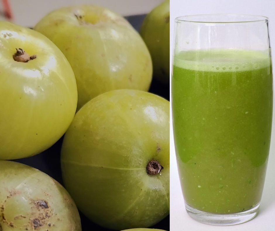 Amla Juice Homemade Recipe by crispandcurry